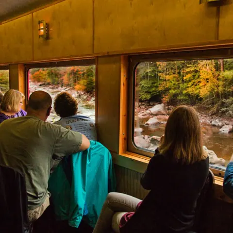 a group of people in a room